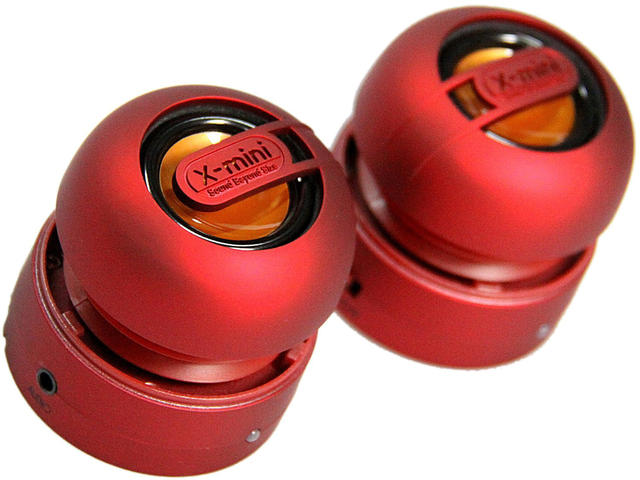 Колони X-mini UNO MAXX, в червено