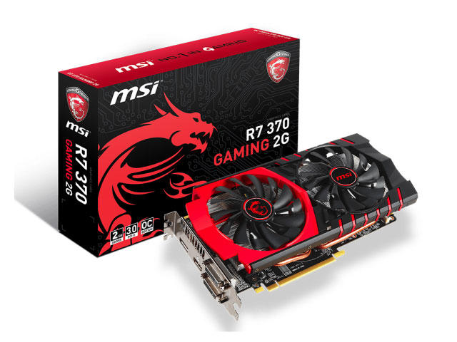 Видео карти MSI Radeon R7 370 Gaming 2G