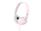 Слушалки Sony MDR-ZX110AP, в розово