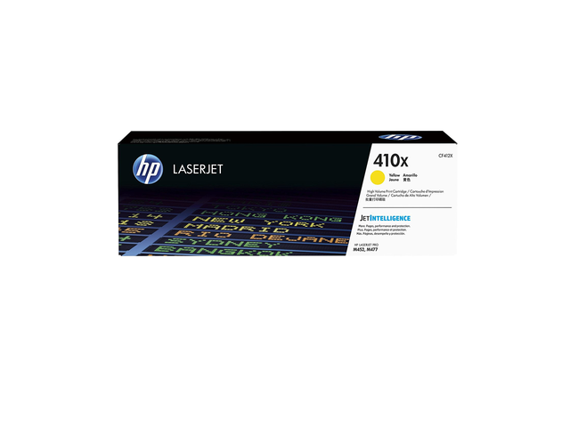 Консумативи Оригинален тонер HP 410X High Yield Yellow